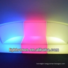 RGB color changing modern led light sofa